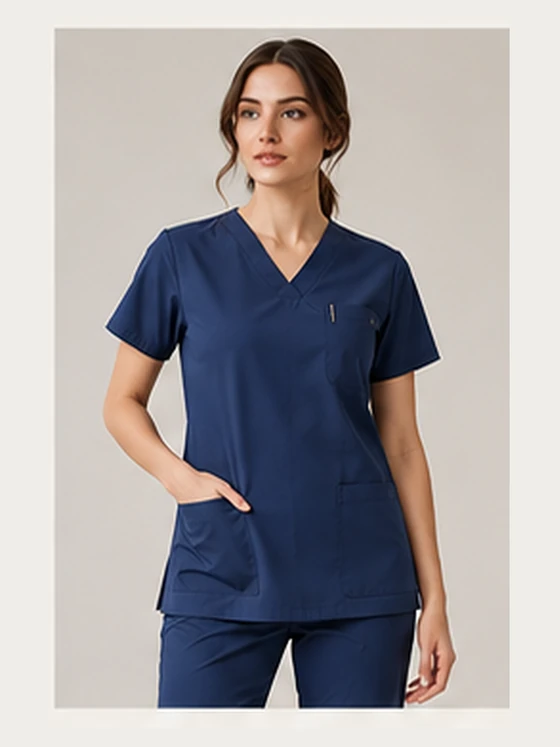 Aria Classic Nurse Tunic, front view