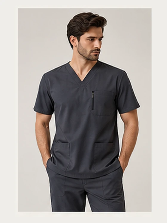 Pulse Jogger Scrub Set, front view